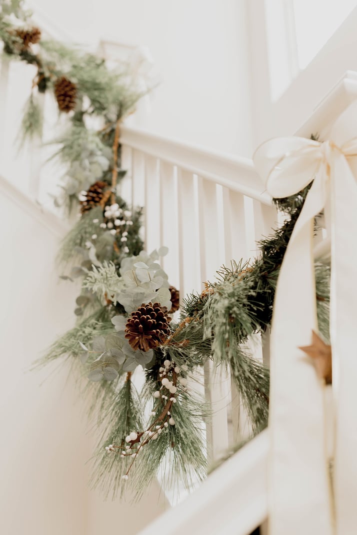 how to spruce up your garland