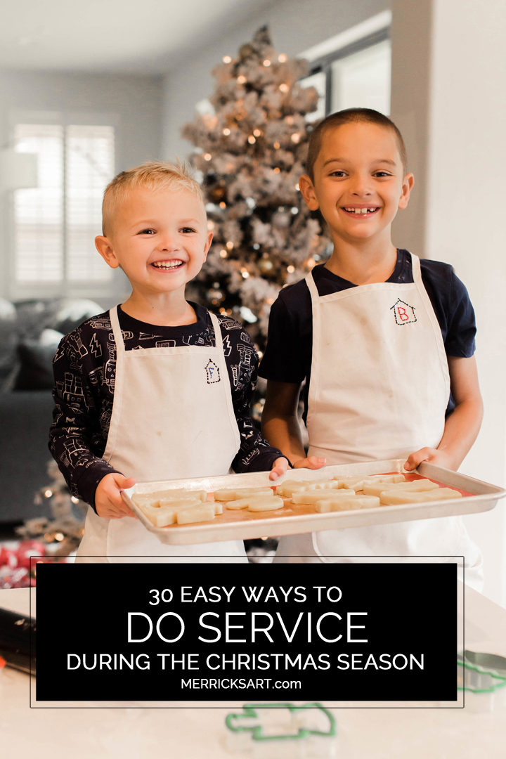 30 service ideas for christmas