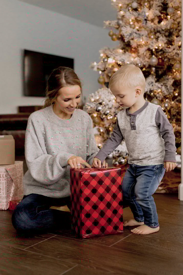 wrapping presents is one of our favorite things to do