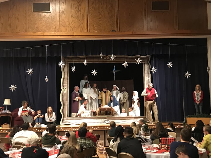 picture a christmas church program
