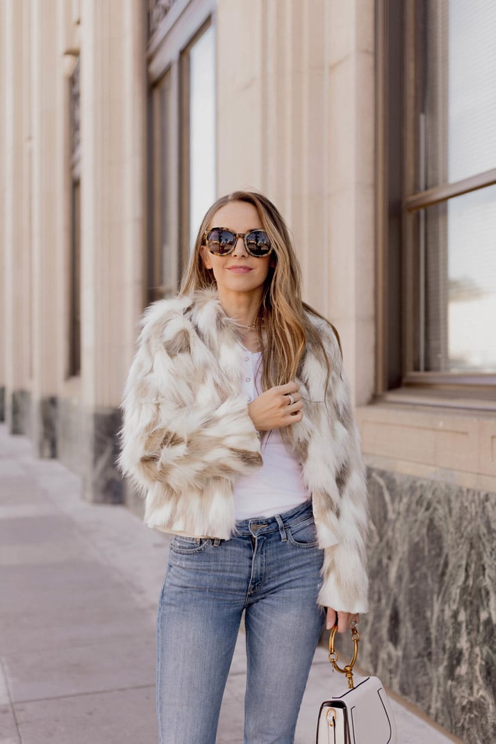 faux fur jacket