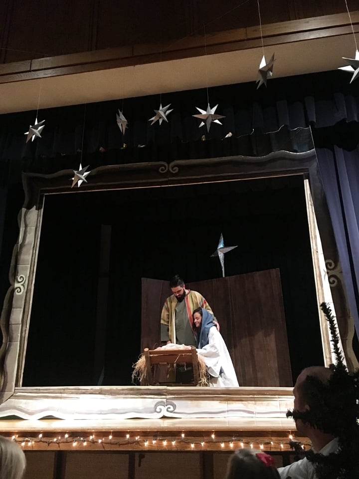 mary and joseph, picture a christmas