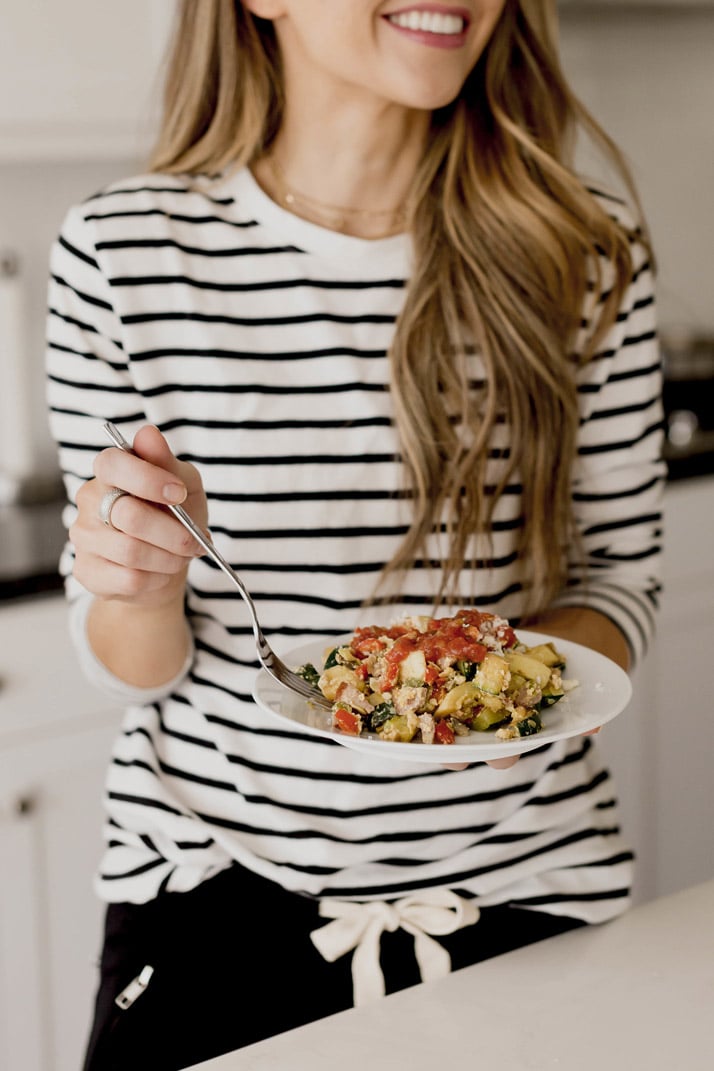 a healthy breakfast and lunch idea