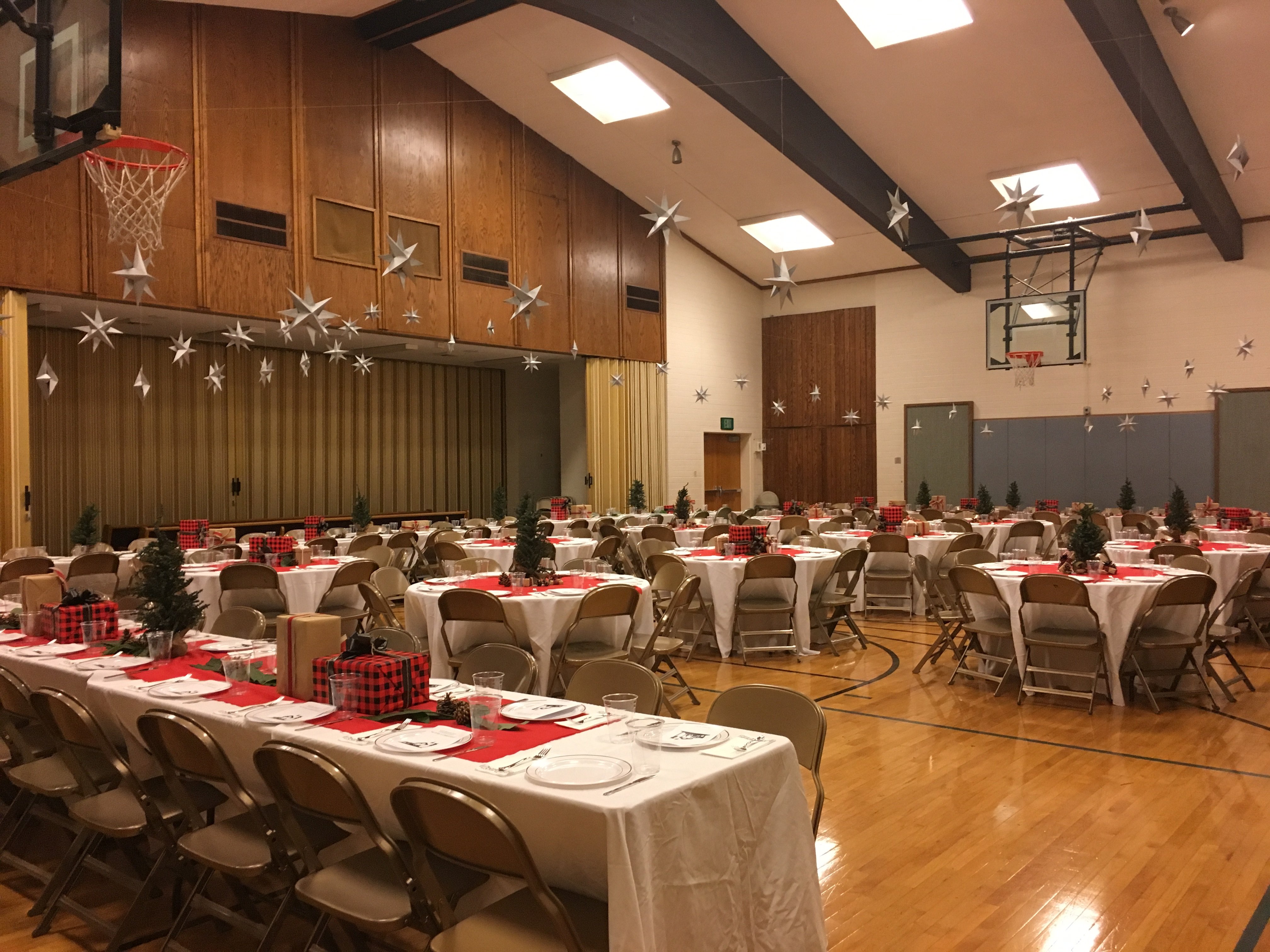 ward christmas party decorations