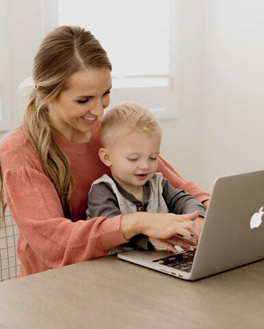 working from home