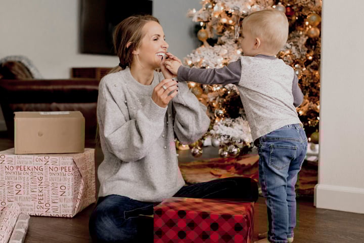 prepping for the holidays with Sanny
