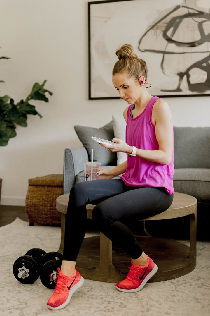 listening to podcasts while I exercise is the biggest game changer