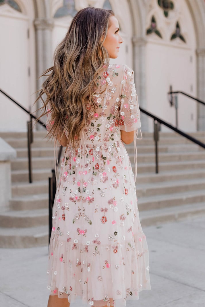 Every detail of this Needle and Thread dress is perfection!