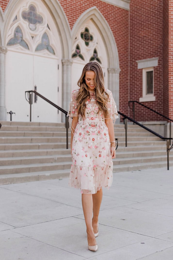 beaded dress