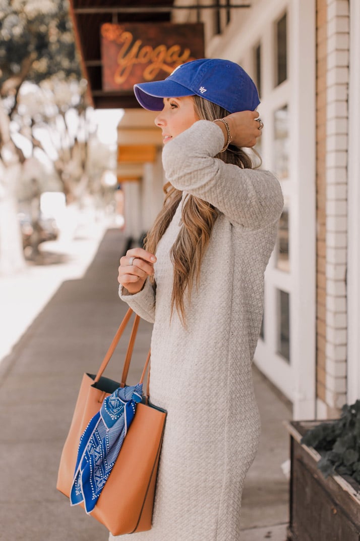 midi sweater dress