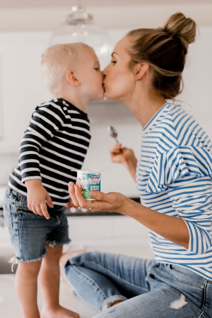 kisses with mommy
