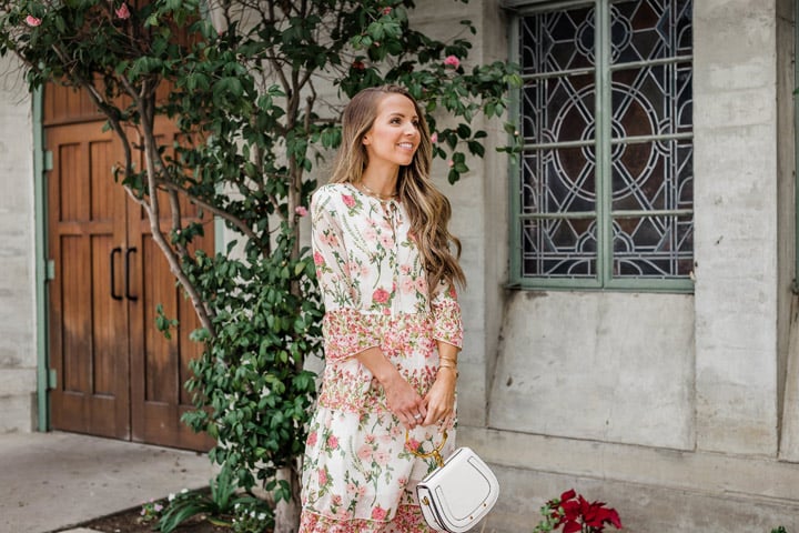 floral maxi dress from asos