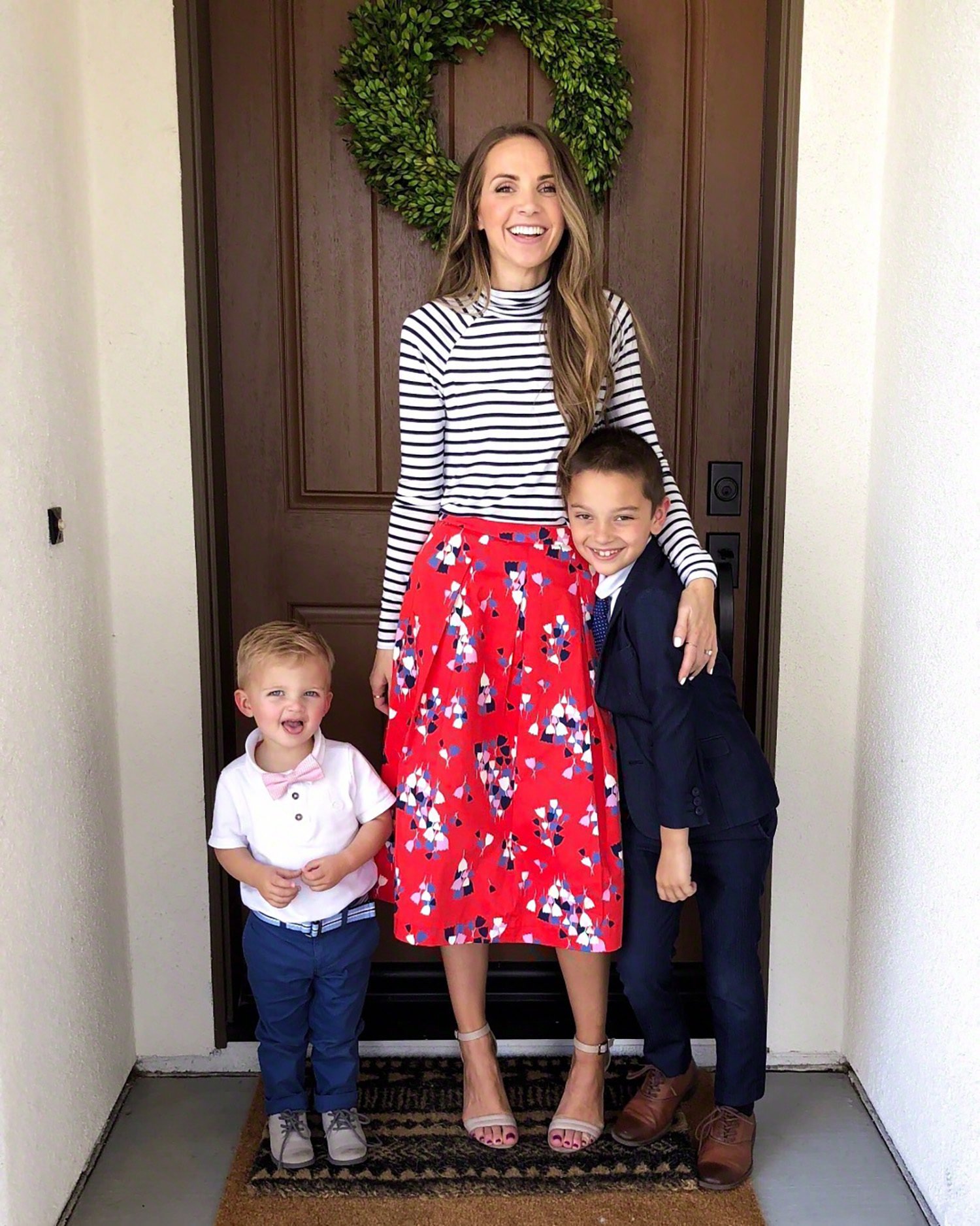 stripes and floral