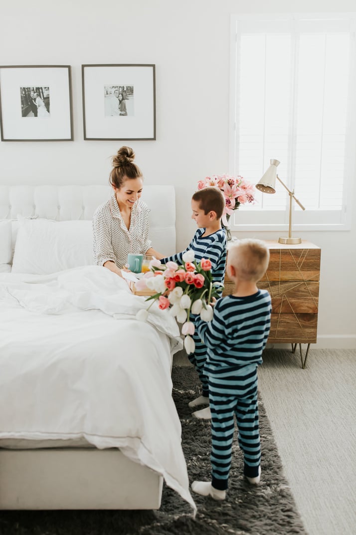 breakfast in bed for mother's day