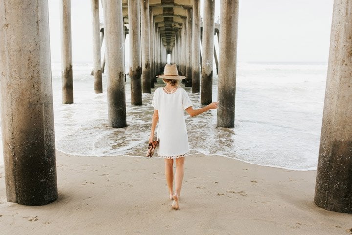 this swimsuit coverup is so easy to make, and so cute!
