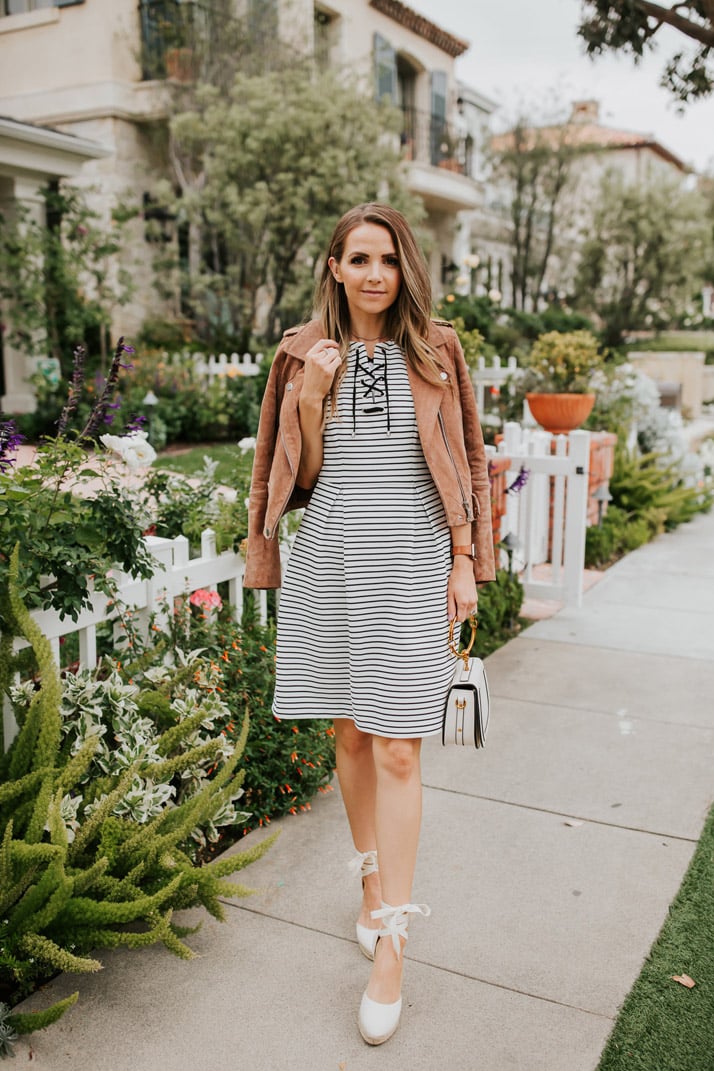 this adrianna papell dress is so cute for spring!