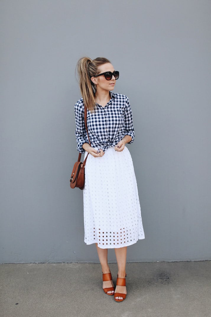 midi skirt outfit
