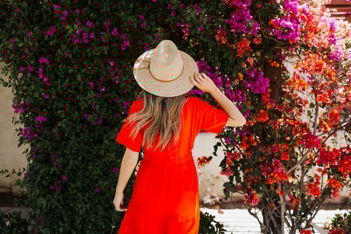 every girl needs a good straw hat!