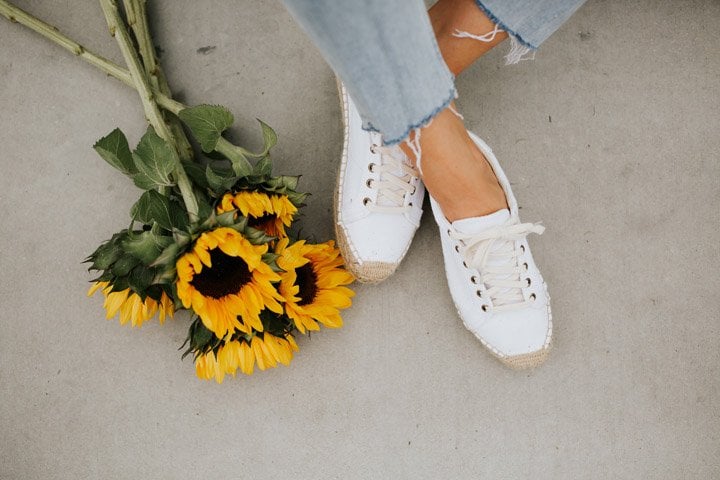 the cutest soludos sneakers that I found on ebay