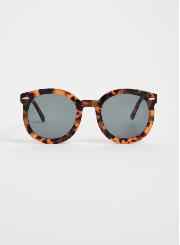 karen walker tortoise frame sunglasses