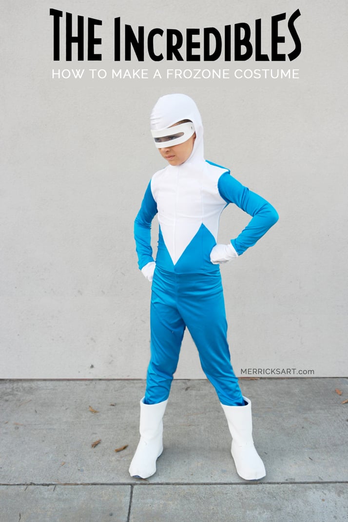 DIY frozone costume