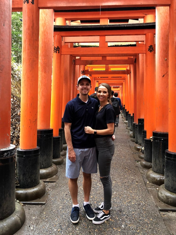 Fushimi Inari Shrine with 10,000 torii gates