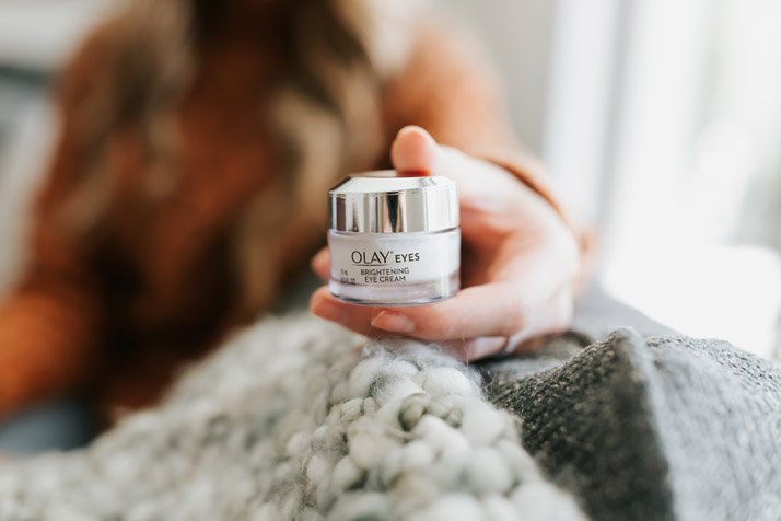 Olay's brightening eye cream
