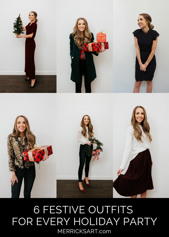 6 holiday party outfits for any occasion!
