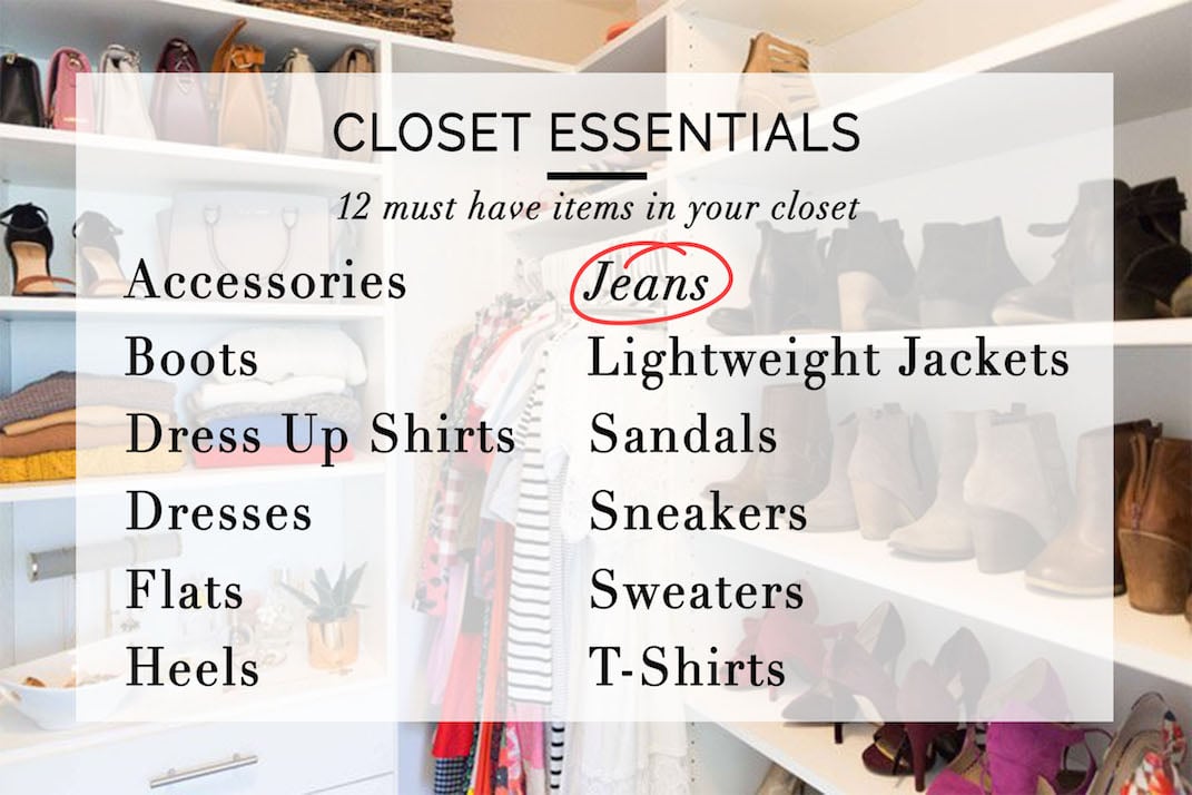 closet essentials for the everyday woman