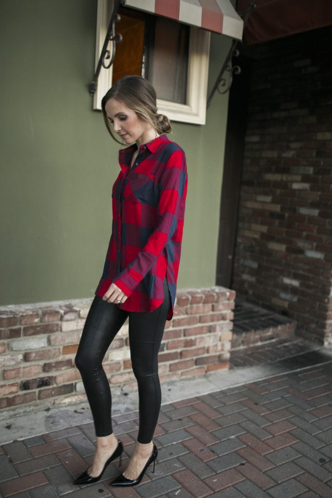 long top with leggings
