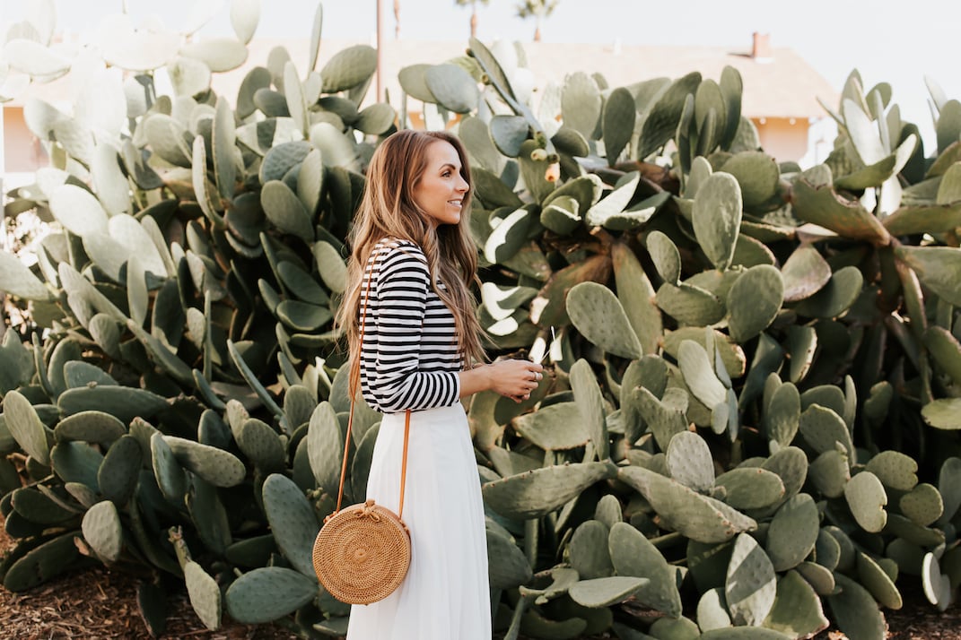 tips for wearing sneakers with skirts