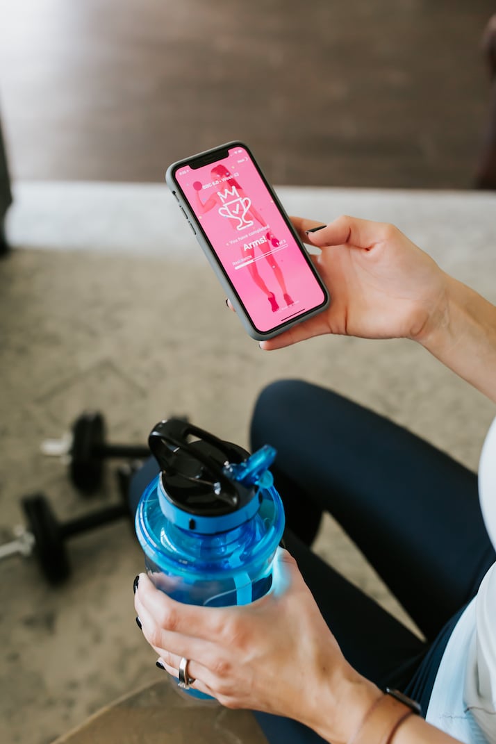 an easy step by step video for the BBG Sweat app