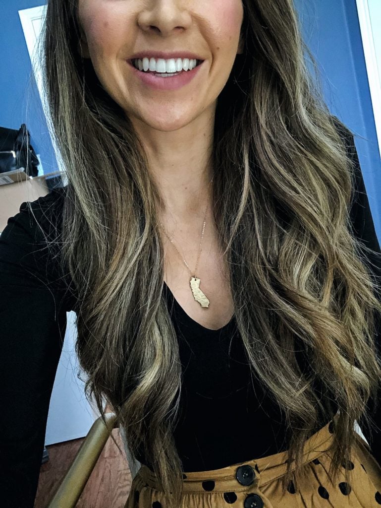 nashelle california hammered gold necklace