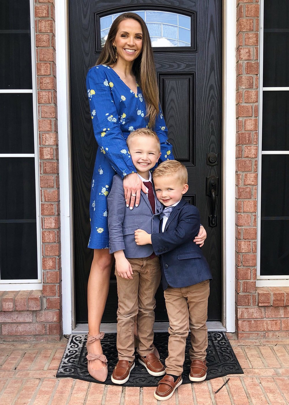 blue floral dress | instagram outfits