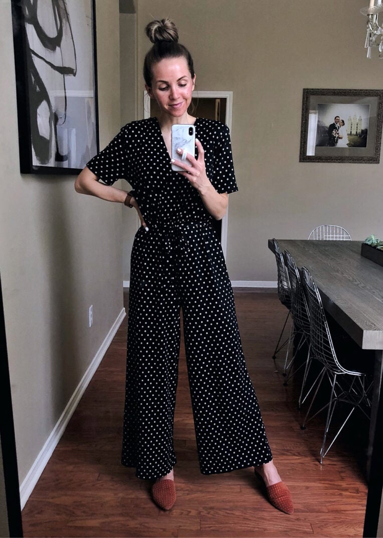 black floral jumpsuit | instagram oufits