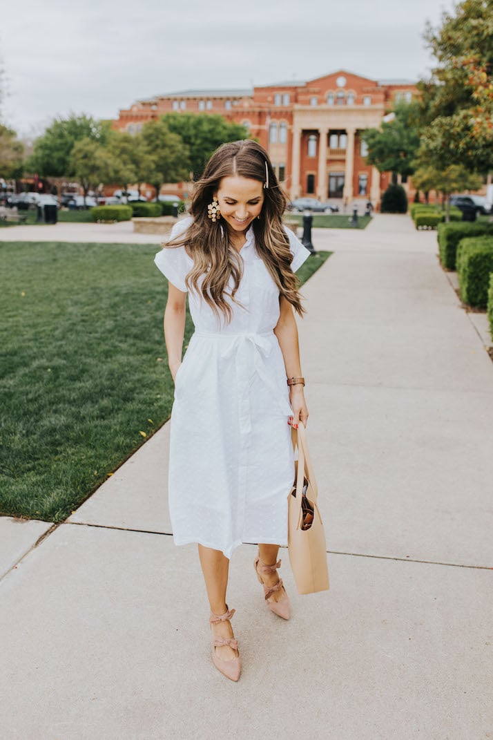 merricksart eyelet shirtdress