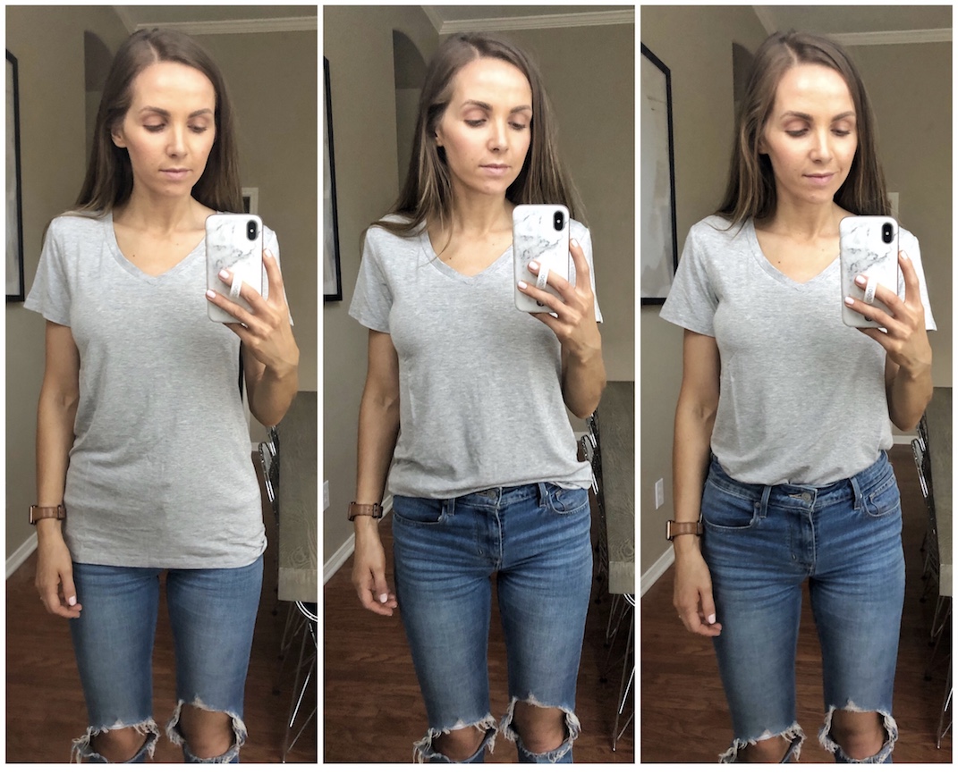 merricksart gray tee review halogen gray t-shirt
