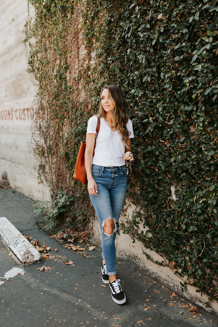 closet staples: how to style sneakers