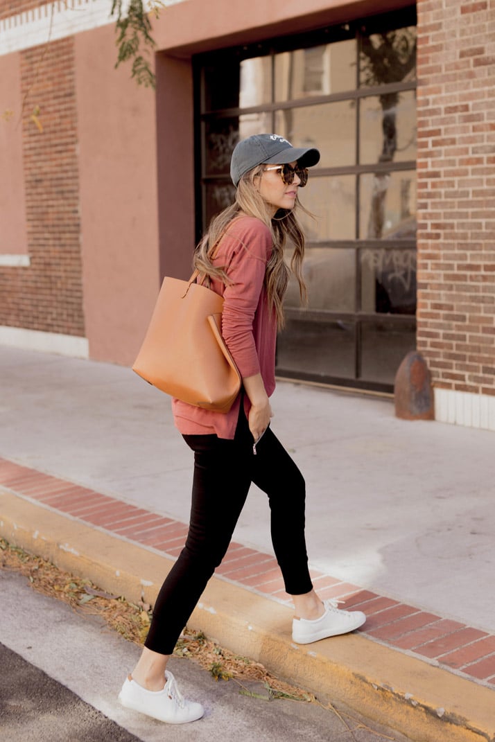 closet staples: how to style sneakers