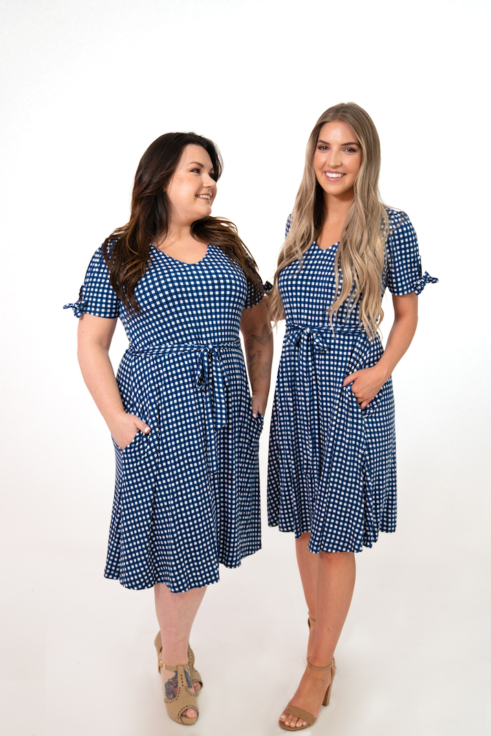 look how amazing this dress looks on both girls