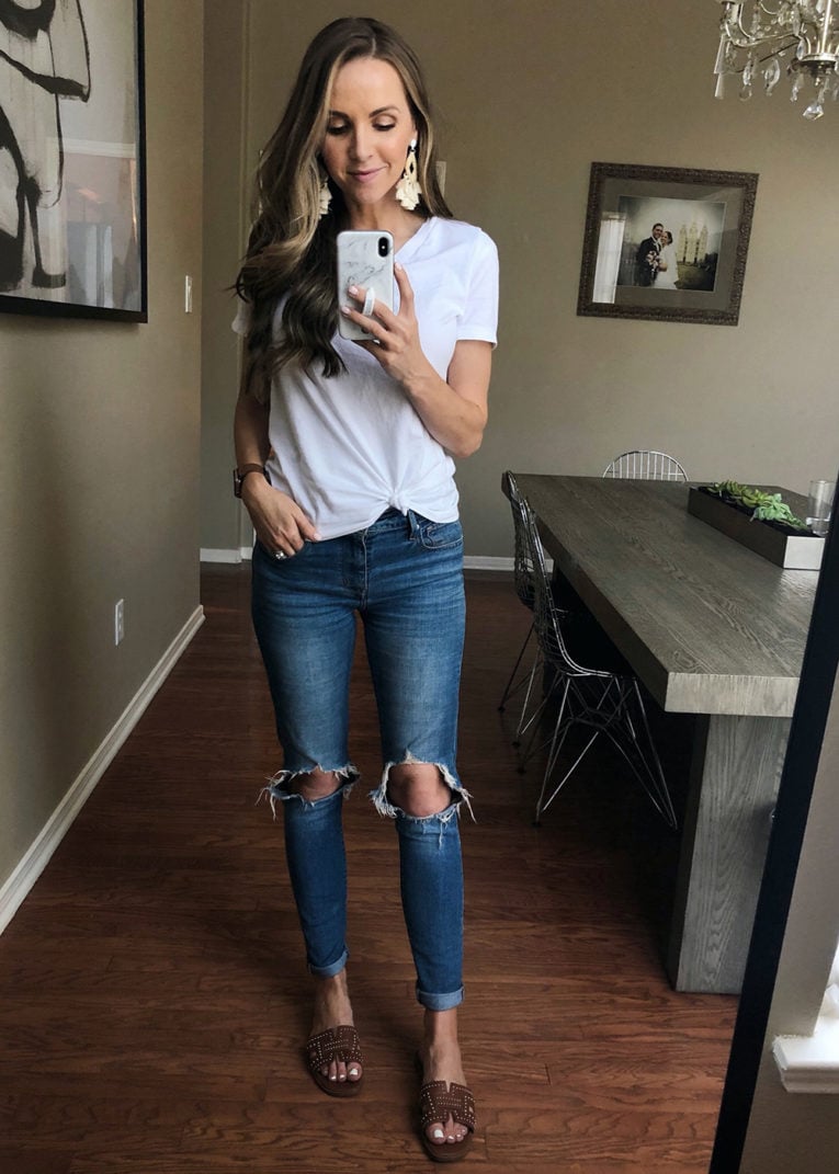 t-shirt outfit ideas