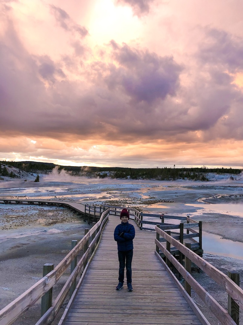 norris geyser basin yellowstone national park