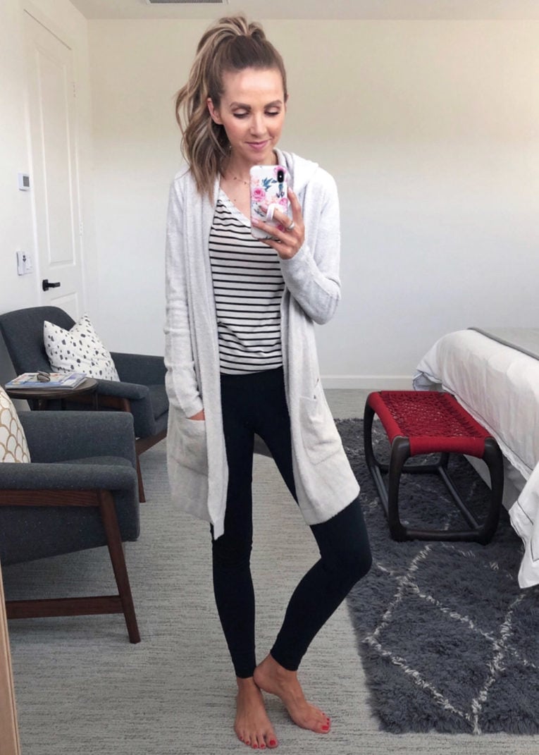 yoga pants at home