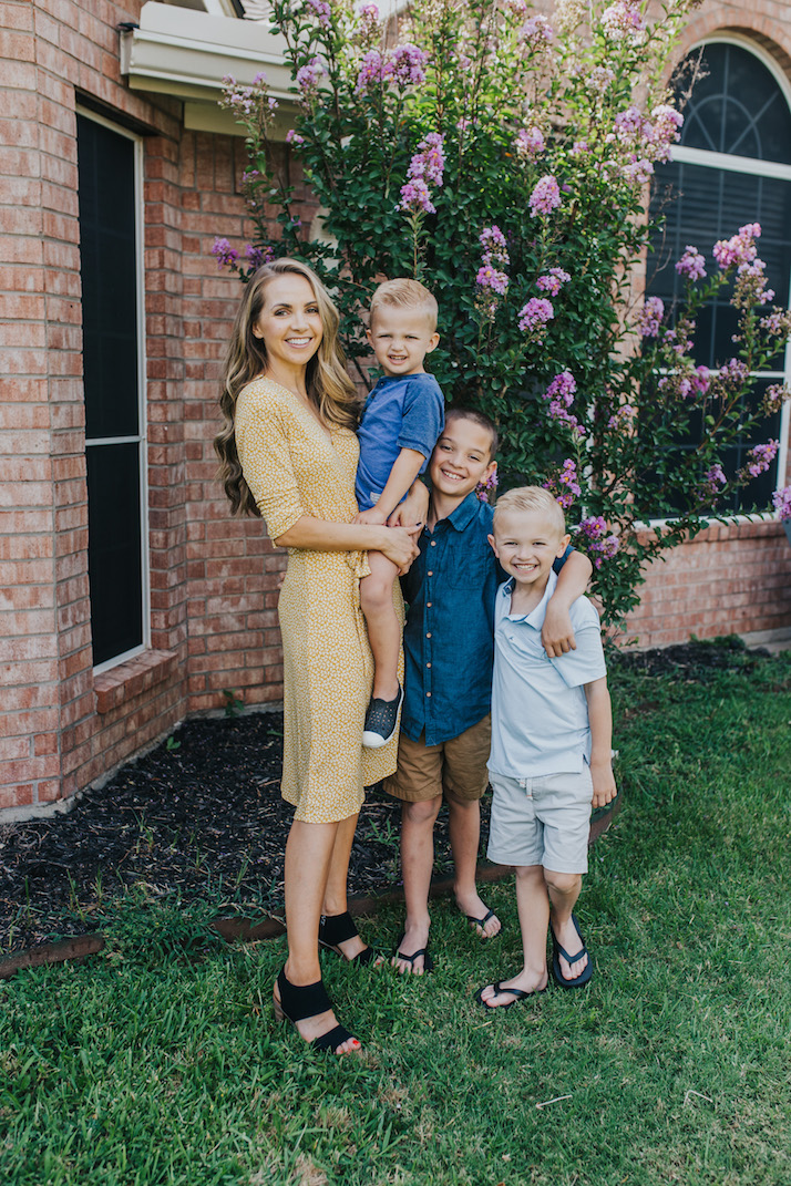 trying stitch fix kids out with my boys