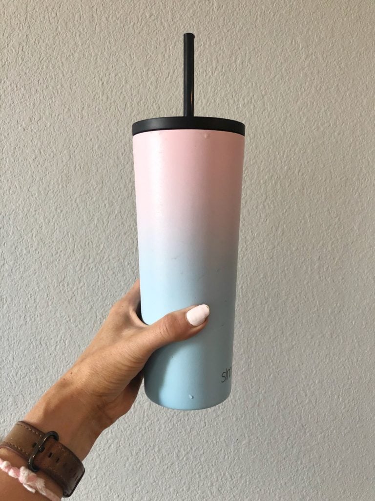 insulated cup with straw 22 oz amazon