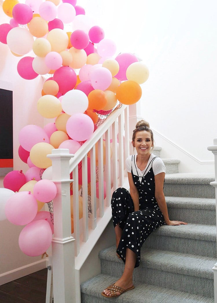 black polka dot jumpsuit