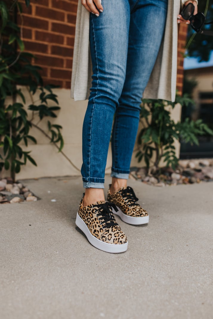 leopard sneakers