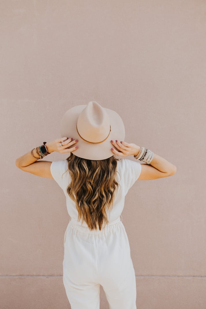 summer white jumpsuit