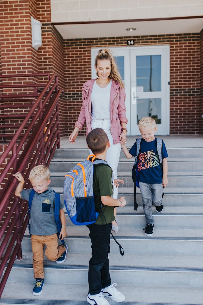 back to school kids
