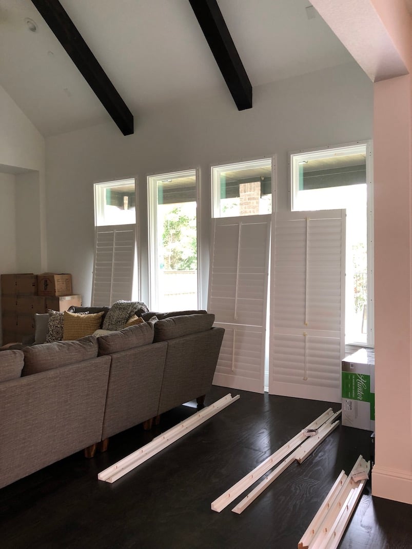 budget blinds shutter installation